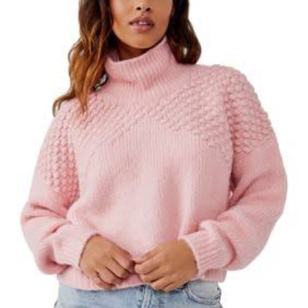 NWOT free people Bradley pullover sweater